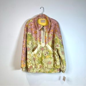 Free people over sized half zip